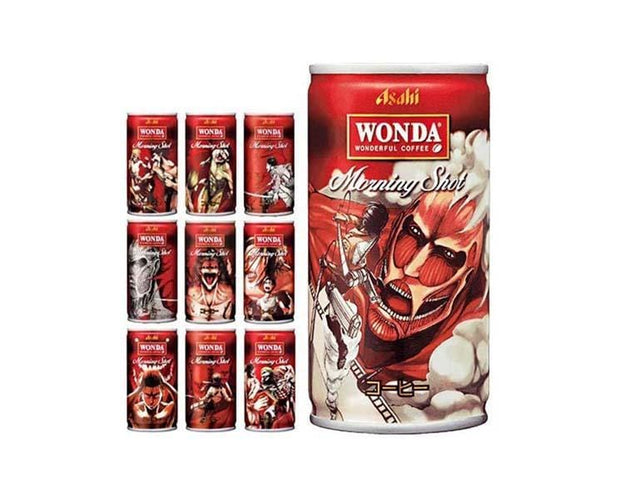 Wonda Morning Shot: Attack On Titan Food and Drink Sugoi Mart