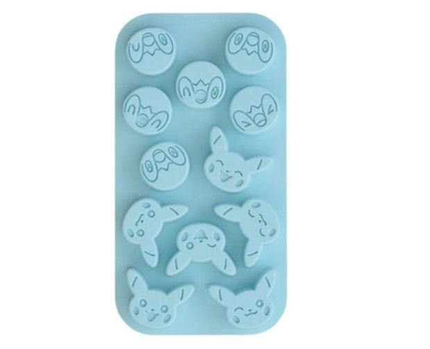 Pokemon Ice Tray: Piplup & Pikachu Home, Hype Sugoi Mart