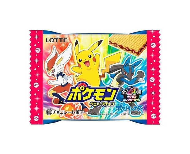 Pokemon Chocolate Wafer Candy and Snacks Sugoi Mart
