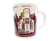 Shibuya Crossing Mug Home Sugoi Mart Maroon