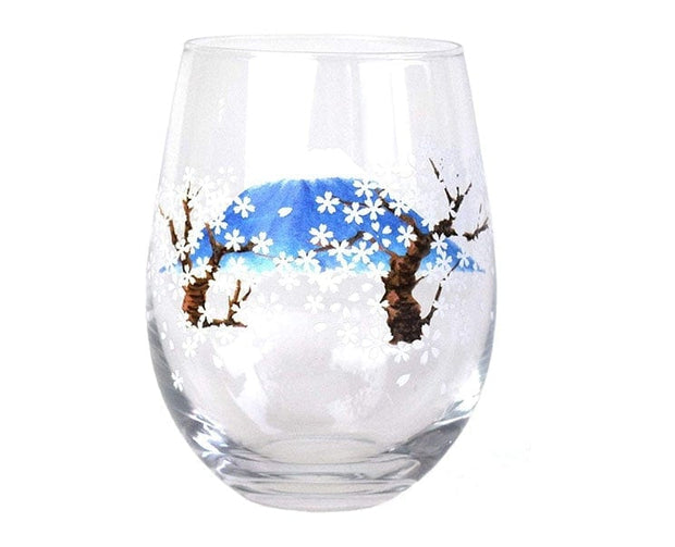 Sakura x Mt. Fuji Glass Home Sugoi Mart