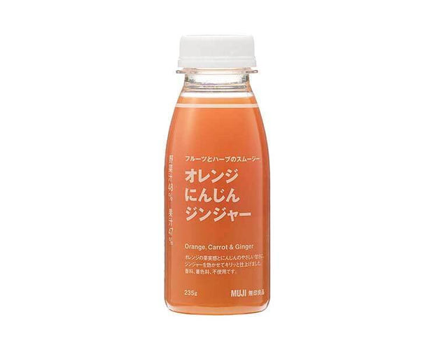 Muji Orange, Carrot & Ginger Smoothie Food and Drink Sugoi Mart