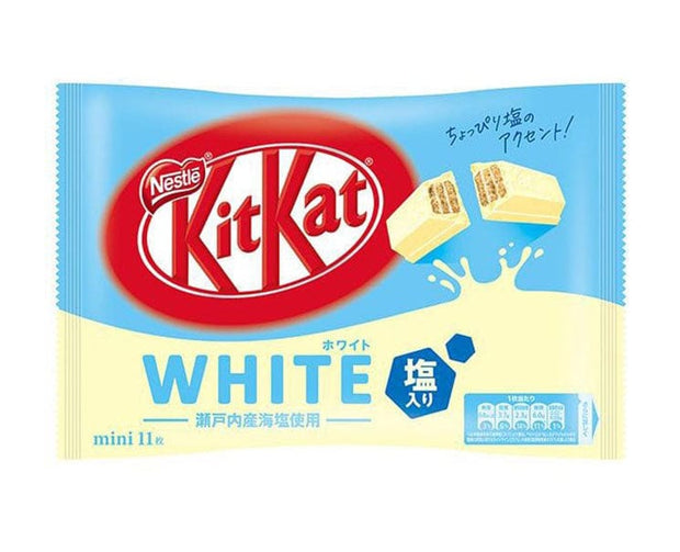 Kit Kat Japan White Chocolate w/ Sea Salt Candy & Snacks Sugoi Mart
