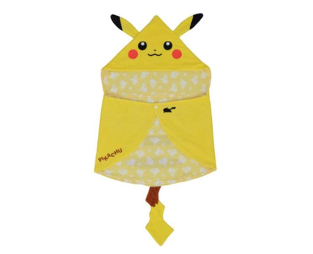 Pikachu Hood and Towel Home Sugoi Mart