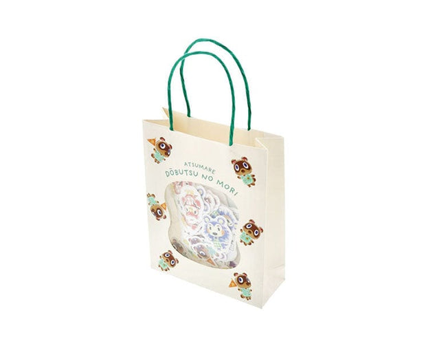 Nintendo Animal Crossing Paper Bag: Green