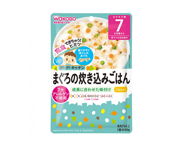 Wakodo Kids Tuna and Seasoned Rice Pouch Food & Drinks Japan Crate Store
