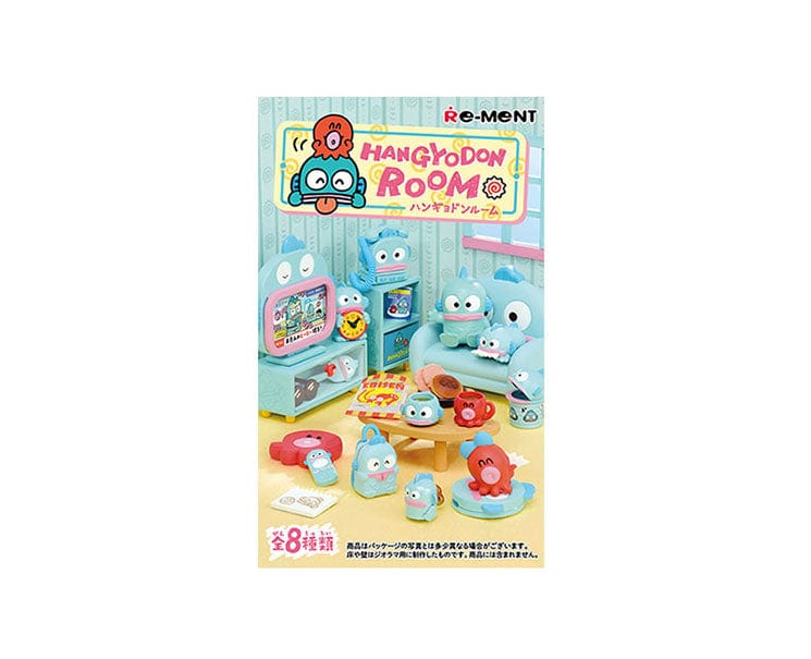 Sanrio Hangyodon Room Blind Box