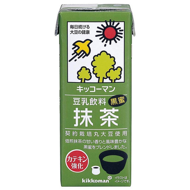 Kikoman Matcha Soy Milk Food and Drink Sugoi Mart