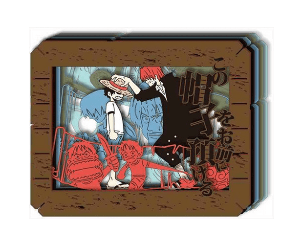 One Piece Paper Theater (Shanks and Luffy) Anime & Brands Japan Crate Store