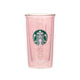 Starbucks Japan Sakura 2025 Double Wall Glass: Pale Pink thumbnail 1