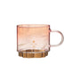 Starbucks Reserve Sakura 2025 Gold Bottom Handle Glass Mug thumbnail 1