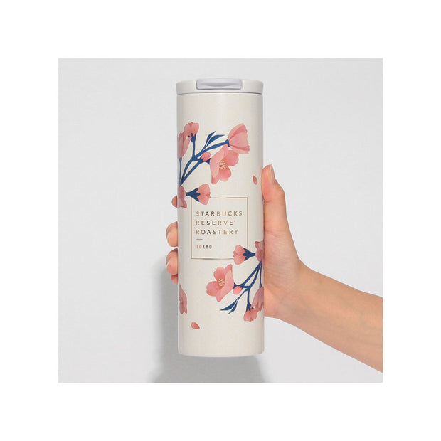 Starbucks Reserve Roastery Sakura 2025 Tumbler: White
