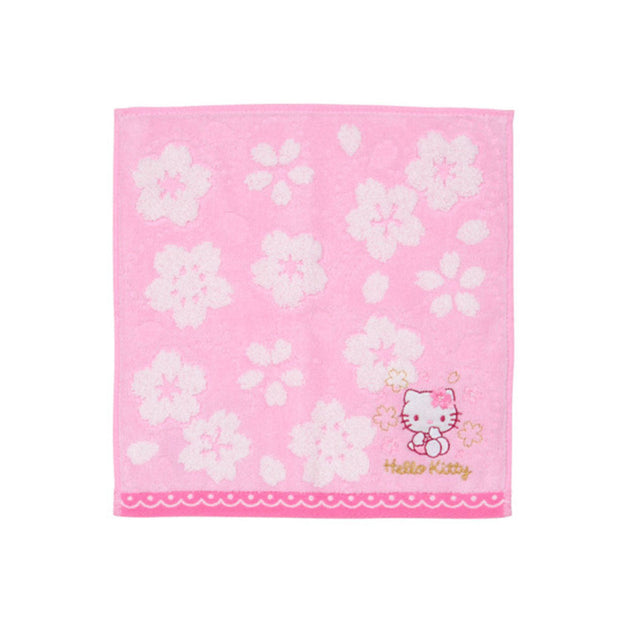 Sanrio Japan Sakura 2025 Mini Hand Towel: Hello Kitty