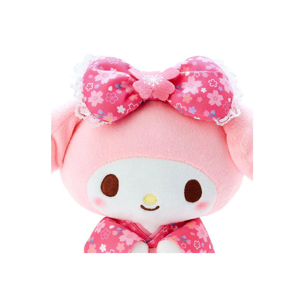 Sanrio Japan Sakura 2025 Kimono Plush Toy: My Melody