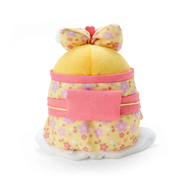 Sanrio Japan Sakura 2025 Mascot Kimono Plush Toy: Gudetama