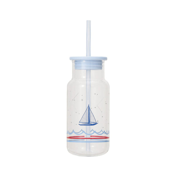 Starbucks Marine Collection 2025 Glass Tumbler with Straw