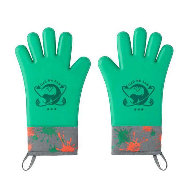 Nintendo Splatoon 3 Salmon Run Silicone Mittens