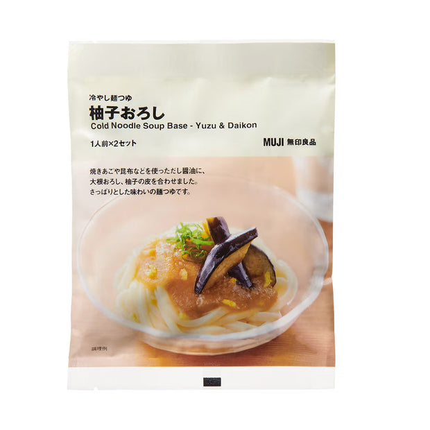 Muji Cold Noodle Soup Base - Yuzu & Daikon