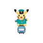Pokemon Center Exclusive Train Pikachu Plush Toy thumbnail 1