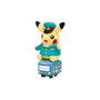 Pokemon Center Exclusive Train Pikachu Plush Toy thumbnail 2
