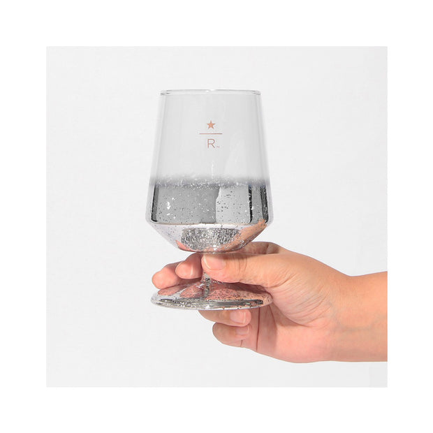 Starbucks Reserve 2025 Stem Glass: Silver