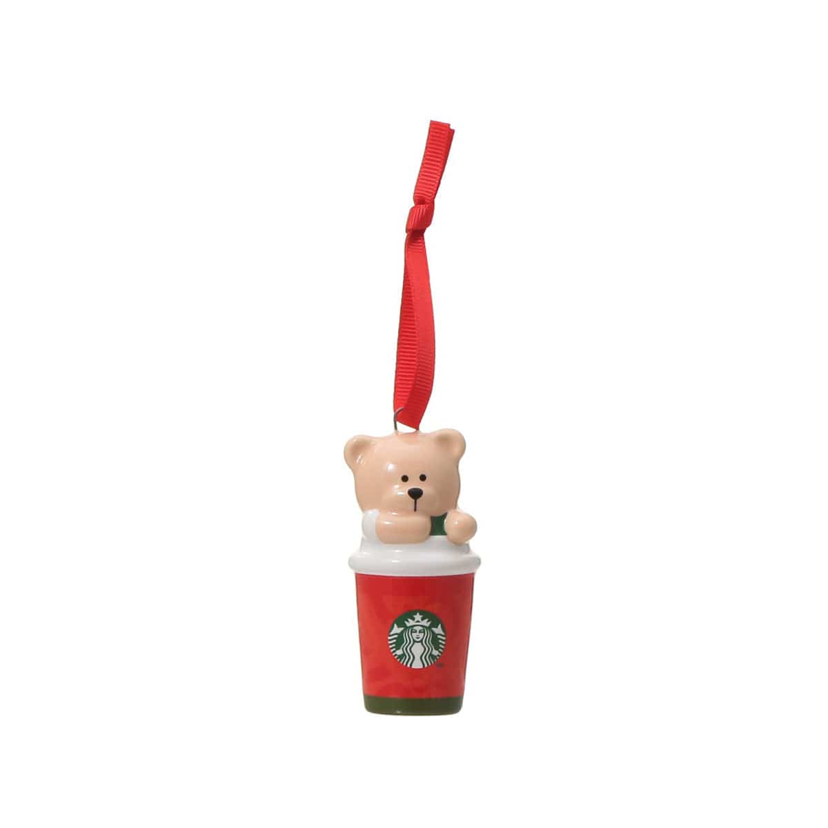 Starbucks Holiday 2025 Ornament RED CUP Bearista