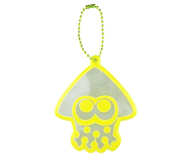 Splatoon 2 Inkling Reflector Keychain (Neon Yellow) Anime & Brands Sugoi Mart