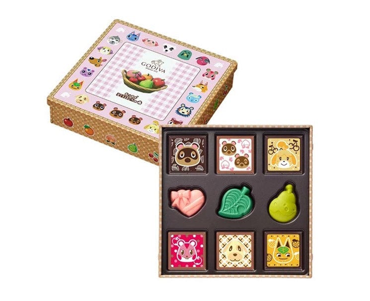 hanaDiorと GODIVA Animal Crossing x Godiva 9-Piece Chocolate Box
