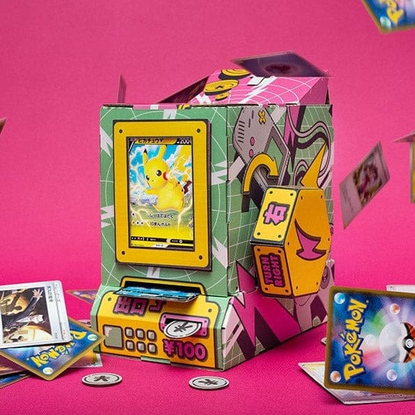 pokemon card maker machine Sugoi Mart DIY Card Dispenser Machine