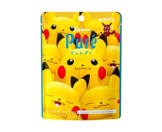 Pure Pikachu Tropical and Cola Gummy Candy and Snacks, Hype Sugoi Mart   