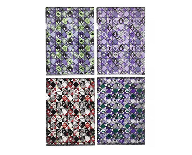 Disney Villains Clear File Set Home Sugoi Mart