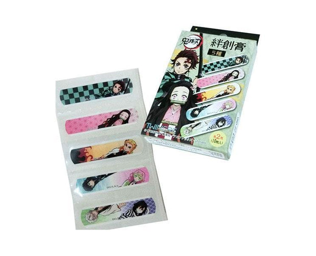 Demon Slayer Band-Aids (10 Pieces) Home Sugoi Mart