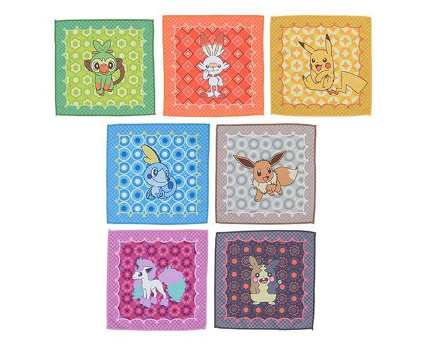 Pokemon Towels 7 Day Set Home Sugoi Mart