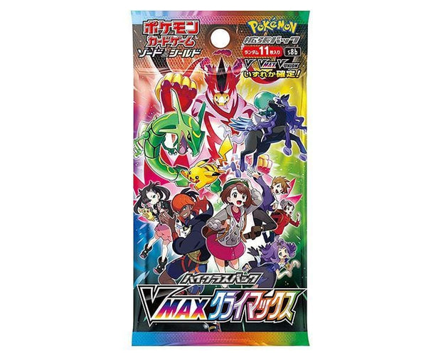 Pokemon Cards Booster Pack: Vmax Climax Anime & Brands Sugoi Mart