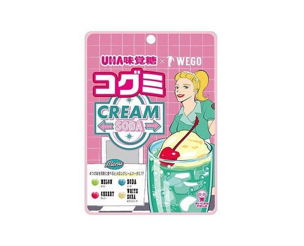 UHA x WEGO Kogumi: Cream Soda Candy and Snacks Sugoi Mart