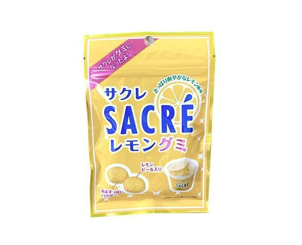 Sacre Lemon Gummy Candy and Snacks Sugoi Mart