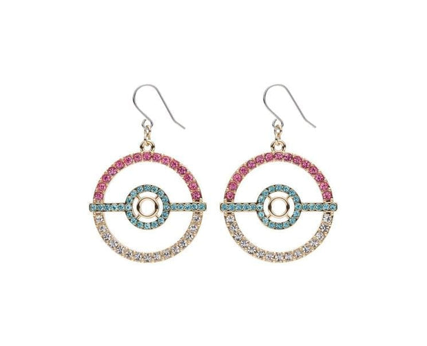 Pokemon Accessories: Pokeball Earrings Anime & Brands Sugoi Mart