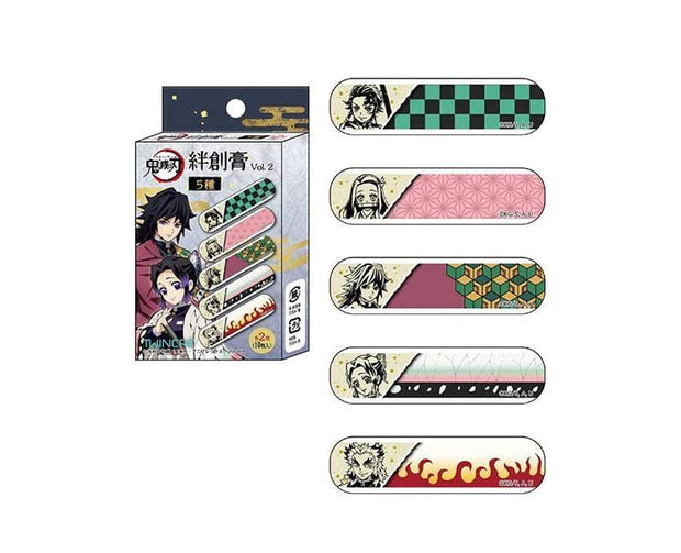 Demon Slayer Band-Aids (10 Pieces) Vol.2 Home Sugoi Mart
