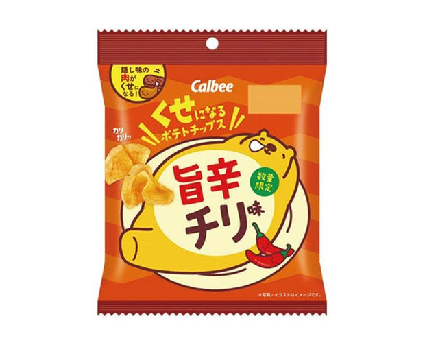 Calbee Spicy Chilli Chips Candy and Snacks Sugoi Mart