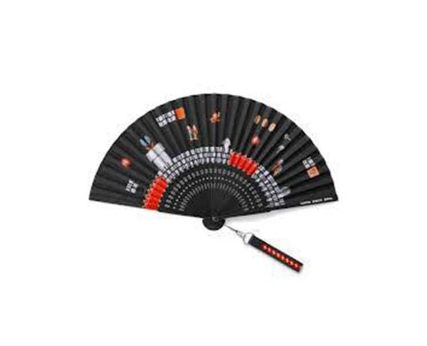Super Mario Hand Fan (Castle) Anime & Brands Sugoi Mart