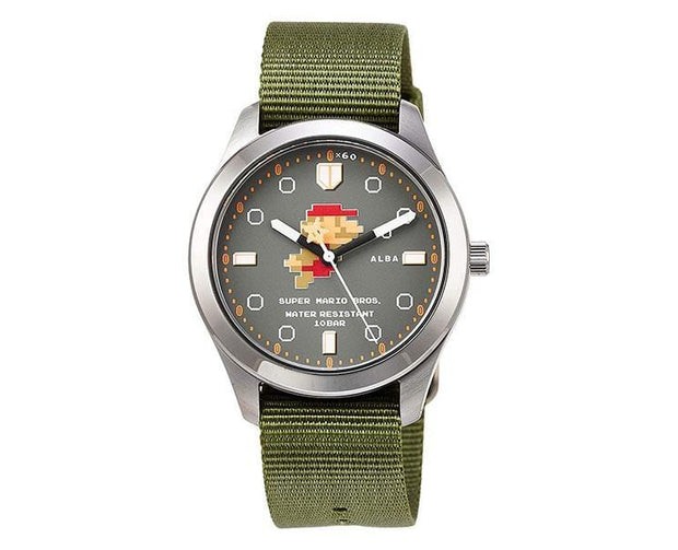 Super Mario x Alba Green Watch Home, Hype Sugoi Mart   
