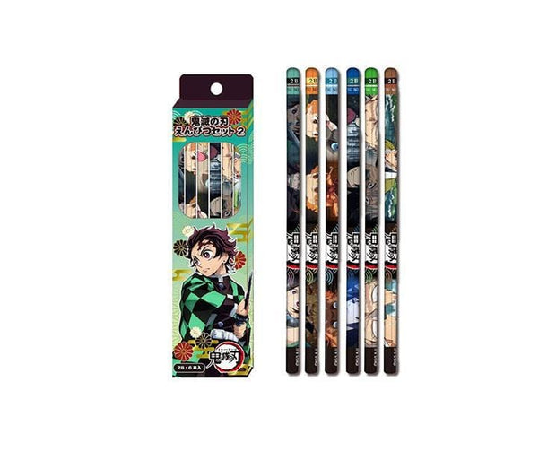 Demon Slayer Pencil Set A Anime & Brands Sugoi Mart