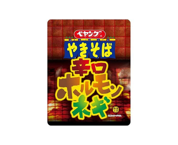 Peyoung Yakisoba: Spicy Horumon Spring Onion Food and Drink Sugoi Mart