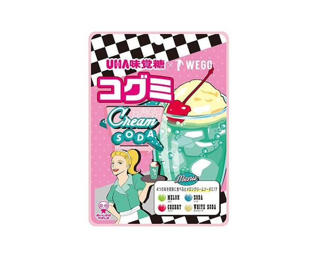 UHA x WEGO Kogumi: Cream Soda Candy and Snacks Sugoi Mart