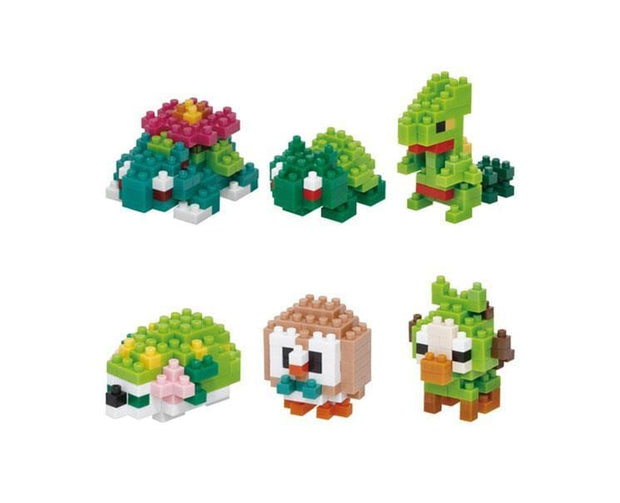 Pokemon Nanoblock Blind Pack: Type Grass Toys and Games, Hype Sugoi Mart   