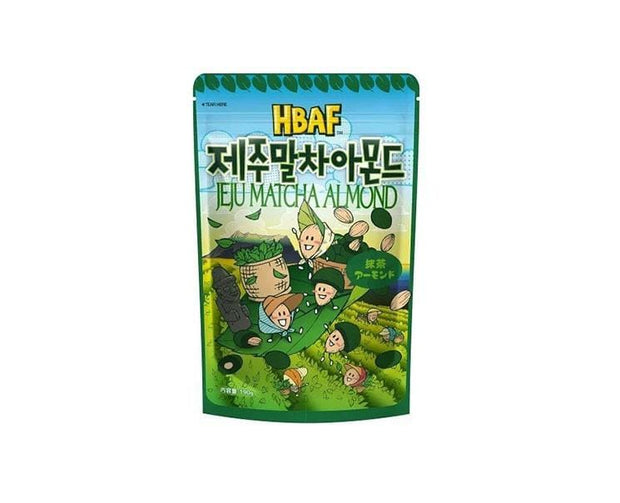 Jeju Matcha Almonds Candy and Snacks Sugoi Mart