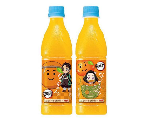 Demon Slayer x Suntory Nachan Orange Juice Food and Drink Sugoi Mart
