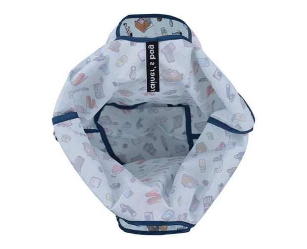 Pokemon Trainer's Bag Contents: Eco Bag (Navy) Home Sugoi Mart