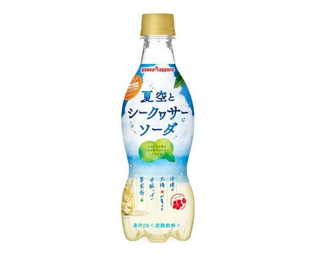 Pokka Sapporo Shikuwasa Soda Food and Drink Sugoi Mart