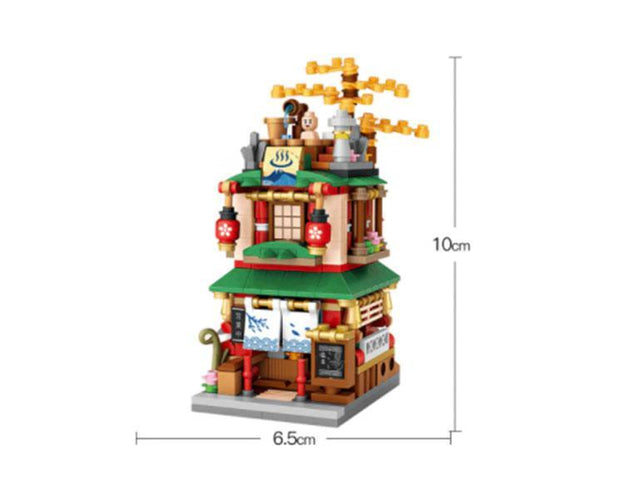 Japanese Street Mini Blocks Set Toys and Games Sugoi Mart